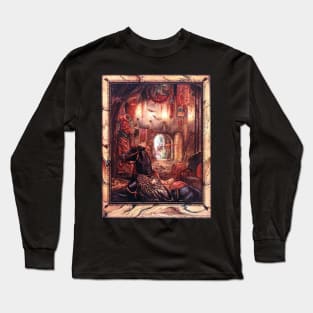 A Magnificent Steed - Edward Julius Detmold Long Sleeve T-Shirt